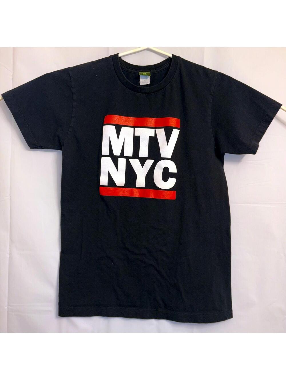 Vintage MTV Soft Goods NYC New York City T-Shirt Women's Small? 2005 Y2K
